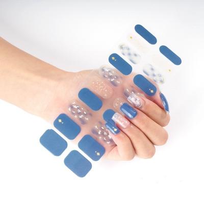 China Manufacturer Popular Colorful Nail Sticker Nail Tips For Girls Wholesale Nail Sticker Style Custom Colorful Nail Art Decoration Stickers for sale