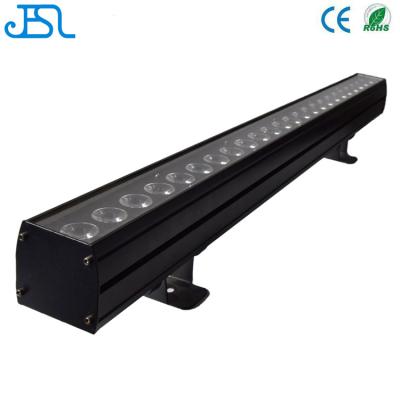 China High Quality 24pcs Aluminum Alloy Led Indoor Wall Strip 10w DMX512 RGBW Decor Wall Strip for sale