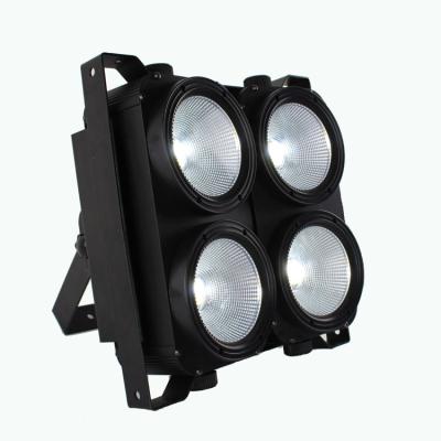 China Aluminum Alloy Showtec Stage Blinders Lighting 400W COB Assist Blinder Warm White 4eyes And Cool White Lights for sale