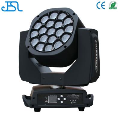 China B-eye 19*15w 4in1 led moving head light with zoom JESL-BY19X15 for sale