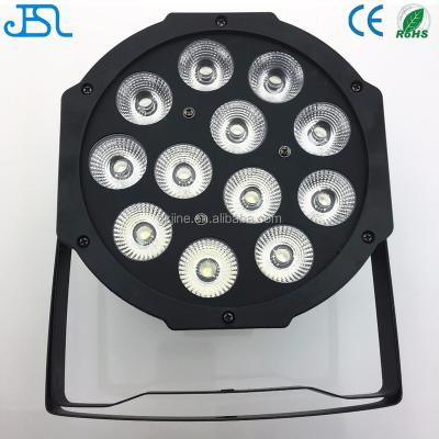 China Cheap Indoor 12*12W LED Flat Par Stage Lights For DJ JESL P12*12w for sale