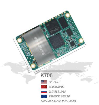 China UAV Asset /GNSS Guidance Control Systems SinoGNSS GNSS GPS RTK Receiver Panel K706 / Mapping for sale