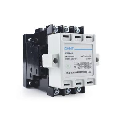 China Electric AC Contactor CJ20-40 220V -with Long Service Life CJ20 Series for sale