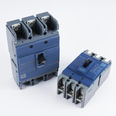 China EZD series 3p pole 125A 160A 200A 225A 300A 320A 400A 500A 600A  ac mccb circuit breaker Icu: 25KA for sale