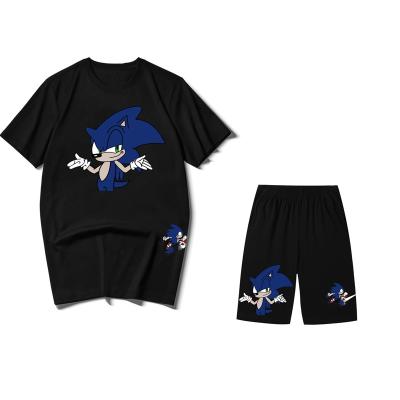 China QUICK DRY Summer Outfits Summer Clothes Graphic Mens Clothing T-shirts +shorts Mens T-shirt & Shorts Set for sale