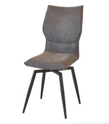 China Wholesale Nordic Modern Luxury Design Fabric Cooling High Back Dining Chairs Dining Chairs With Metal Legs for sale