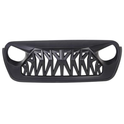 China Single Color Without Pattern Car Accessories Black Grille For Jeep Wrangler JL for sale