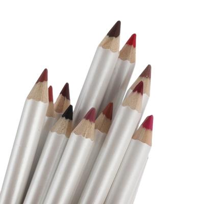 China China Seller Logo Waterproof Nude Matte Lipliners Sunscreen High Tint Vegan Lip Liner Custom Luxury Lip Liner Pencil for sale