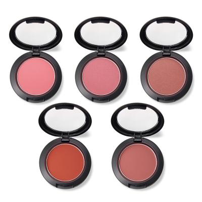 China Hot Selling Sunscreen Cosmetics Shimmer Blusher Palette Face Cheek Makeup Blush Private Label for sale