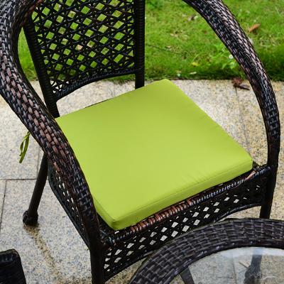 China Anti-Static Comfortable Chair Pads Office Kitchen Square Chair Indoor Home Dining Waterproof Square Cushions With Ties for sale