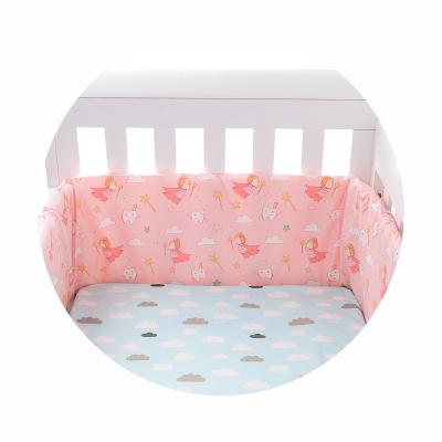 China Customizable Anti-collision Removable Washable Baby Crib Bumper Fence Bumper Newborn Crib Crib Bumper for sale