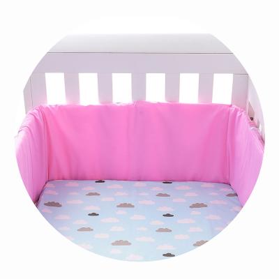 China Factory Direct Safety Cotton Crib Crib Thick Detachable Crib Bumper Bumper for sale