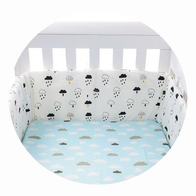 China Hutch Bumper Wholesale Folding Crib Bed 2021 Hot Sale Safety Cotton Baby Hutch Bumper for sale