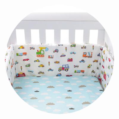 China 2021 Hot Crib Bumper Factory Direct Sale Detachable Baby Crib Breathable Circumference for sale