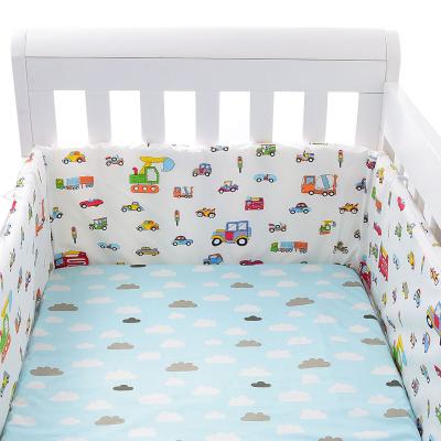 China Crib Bumper Fast Delivery Detachable Factory Direct Washable Baby Crib Breathable Circumference for sale