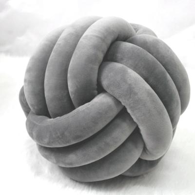 China Anti-Pull High Quality Washable Breathable 100% Polyester Soft Knot Pillow for sale