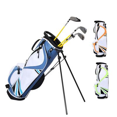 China Anti Scratch / Water Repellent / Large Capacity / Carry Strap 2019 Custom High Quality Nylon Training Golf Bag With Stand For Kids for sale