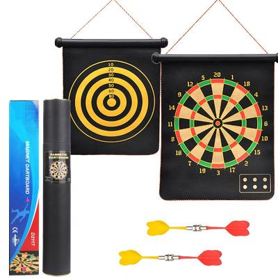 China Durable/Safe/Double Face/Magnet Dropshipping Amazon Tending Family Home Playing Magnet Indoor Darts Board for sale