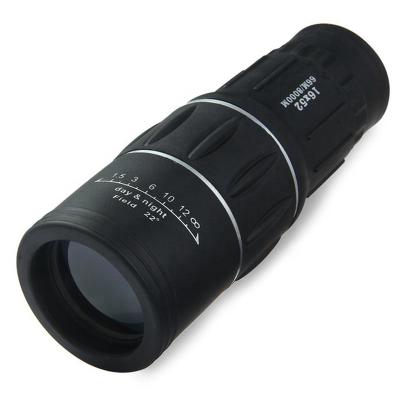 China Hunting 16X52 Durable High Quality Tactical Outdoor Optics Monocular Telescope for sale