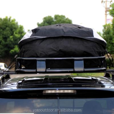 China IPX7waterproof/China Factory Oxford 1st Durable/Large Capacity Car Top Waterproof Roof Top Cargo Bag For 273L Displacement Motor for sale