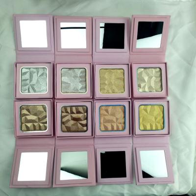 China Sunscreen 8 Color No Logo Custom Highlighter Makeup Powder Palette Private Label Highlighter Bar Palette for sale