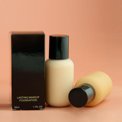 China Acne / Spot Removing 6 Color Full Coverage Private Label Face Foundation Waterproof Matte Liquid Foundation for sale