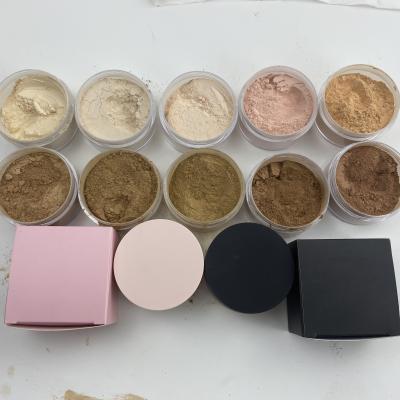 China Wholesale Waterproof Your Own Brand Vegan Make Up Private Label Face Makeup 10 Colors Translucent Setting Loose Powder for sale