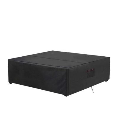 China 210d Polyester Oxford Cloth Sale New Waterproof 65l x 50w x 36h Inch Polyester 210d Patio Cover Furniture Black Oxford Cloth 4 Pieces Sets for sale