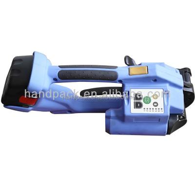 China PP PET Low Price High Quality Battery Operated Pet Electric Strapping Tool DD160 Blue Color for sale