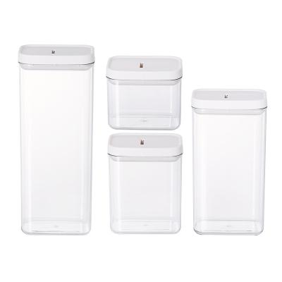 China Sustainable food sealed boxes knock down storage boxes pp storage box kitchen food top storage box for sale