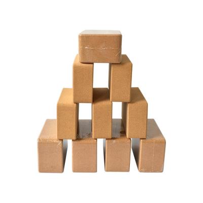 China Wholesale Eco-Friendly Cork Yoga Block Custom Yoga Block Factory Logo Print Rubber Band Yoga Brick EVA Foam Eco Friendly Manufacturer for sale