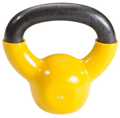 China Neoprene Vinyl Coated Kettlebell Weights, Available Weigh: 5, 10, 15, 20, 25, 30, 35, 40, 45, 50 lbs for sale