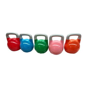 China Commercial Use Colored Competition Kettlebell Cast Style for sale