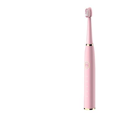 China Commercial Portable Cordless Smart Rechargeable Travel Automatic Sonic Electric Toothbrush for sale