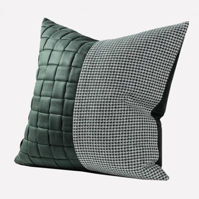 China PORTABLE Hot Selling Technics Handwork Cushion Cover Home Cactus Weaving Silk Designer Cushion Cover for sale