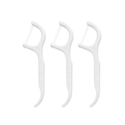 China Home Office Travel OEM Flosser 50pcs Oral Care Flap Portable Strong Strong Soft Dental Cut Bulk Custom Dental Flosser Hilo for sale