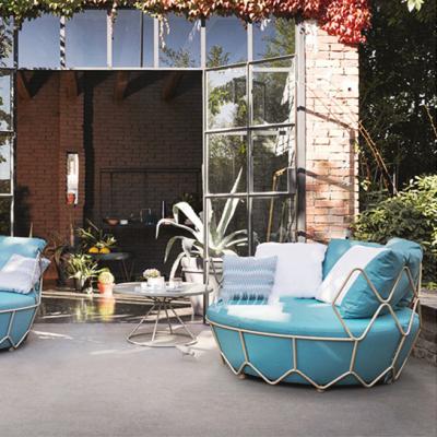 China Contemporary Creative Outdoor Hanging Chair Garden Yard Swing Chair Patio Rattan Hanging Chair for sale