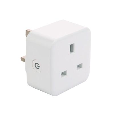 China White Home Office Commercial Hotel Socket Reach UK BS ABS Flame Flipping Polymer Smart Wifi Electrical Outlet for sale