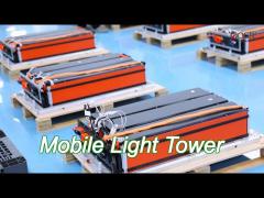 2kw mobile lighting plant portable lighting towers video surveillance charging function