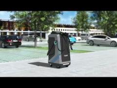 80KW Mobile Electric Vehicle Charging CCS1 / CCS2 Mobile DC Fast Charger