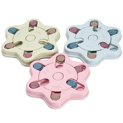 China Viable Hexagon Size Education Enrichment Funny Specific Pet Toy Dog Interact for sale