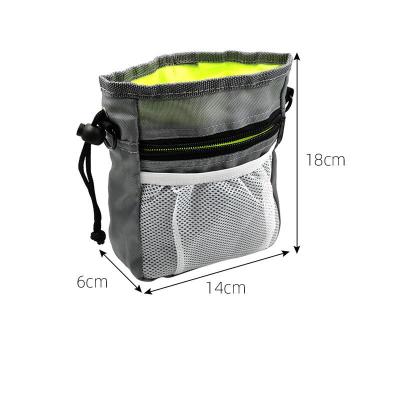 China Sustainable New Design Working Pockets Dog Take Out Travel Food Pet Treat Feeding Bag for sale