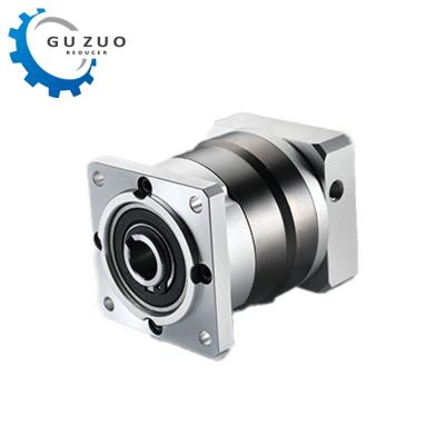 China Building Material Stores Guzuo HFK160 Flange Hole Output Reducing Planetary Gearbox With Double Stage PLK060 PLK090 PLK120 PLK160 Ratio 1:40 1:15 1:20 for sale