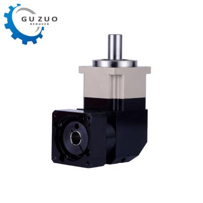 China Building Material Shops Guzuo NBR180 Helical-Tooth Gearbox Planetary Speed ​​Reducer For 180 Servo Motor ABR180 90 Degree Gearbox for sale