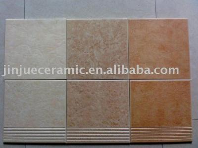 China 300*300mm rustic tiles, 300*600mm ceramic stair tile (step tile) for sale