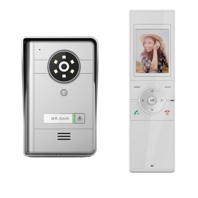 China Anti-interference Digital Intercom Wireless Visual Wireless Intercom Wireless Video Door Phone LEG-WL2401-1 for sale