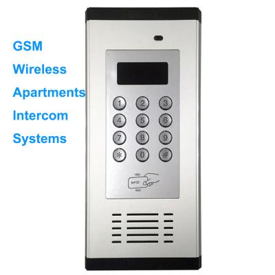 China 200 GSM Smart Phone Control DIY-Installation Apartments Wireless Intercom for sale