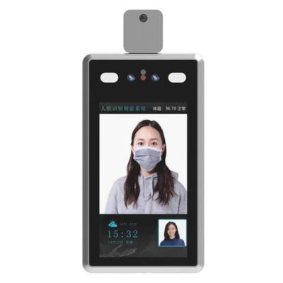 China 2Mega Pixel Temperature Detection Face Recognition Access Control Thermal Camera for sale