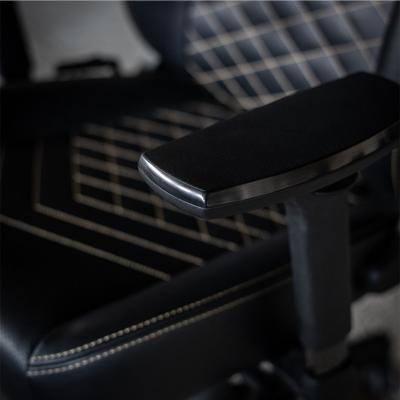 China (Height) Adjustable Detail Utilize Popular Style Fabric PU Racing Gaming Office Chair With 180 Degree Reclining for sale