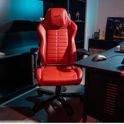 China Ergonomic (Height) 3D Armrest Cadeira Gamer Swivel Chair Massage Gaming Chair Office Adjustable Metal Base Chair for sale